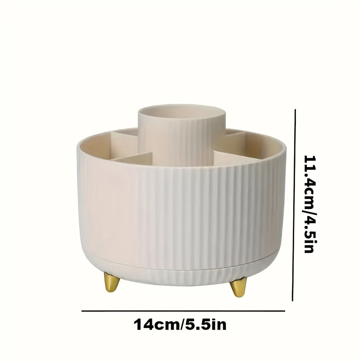360° Rotating Makeup Cosmetics Organizer for Women
